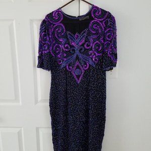 Vintage Beaded Dress